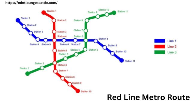 Red Line Metro Route