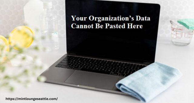 your organization's data cannot be pasted here.